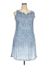 Unbranded Paisley Blue Casual Dress Size XXL - photo 1