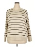 Maurices Stripes Ivory Pullover Sweater Size XXL - photo 1