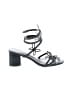 Azalea Wang Black Sandals Size 7 - photo 1
