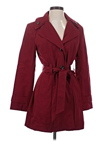 Liz Claiborne Career Trenchcoat (view 1)