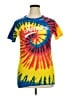 Assorted Brands Tie-dye Yellow Short Sleeve T-Shirt Size XL - photo 1
