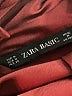 Zara Basic Burgundy Long Sleeve Blouse Size M - photo 7