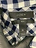 J.Crew Checkered-gingham Blue Long Sleeve Button-Down Shirt Size 10 - photo 7