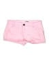 Express Solid Pink Denim Shorts Size 2 - photo 1