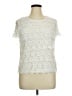 Windsmoor 100% Cotton Ivory Short Sleeve Top Size 16 - photo 1