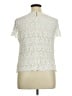 Windsmoor 100% Cotton Ivory Short Sleeve Top Size 16 - photo 2