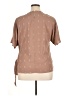 Unbranded Brown Short Sleeve Blouse Size XL - photo 2