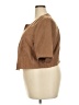 Perceptions 100% Polyester Brown Cardigan Size 2X - photo 5