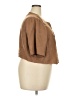 Perceptions 100% Polyester Brown Cardigan Size 2X - photo 4