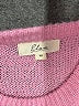 Elan Hearts Pink Pullover Sweater Size M - photo 7