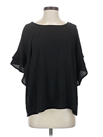 Umgee Short Sleeve Blouse (view 1)
