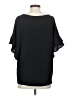 Umgee 100% Polyester Black Short Sleeve Blouse Size S - photo 2