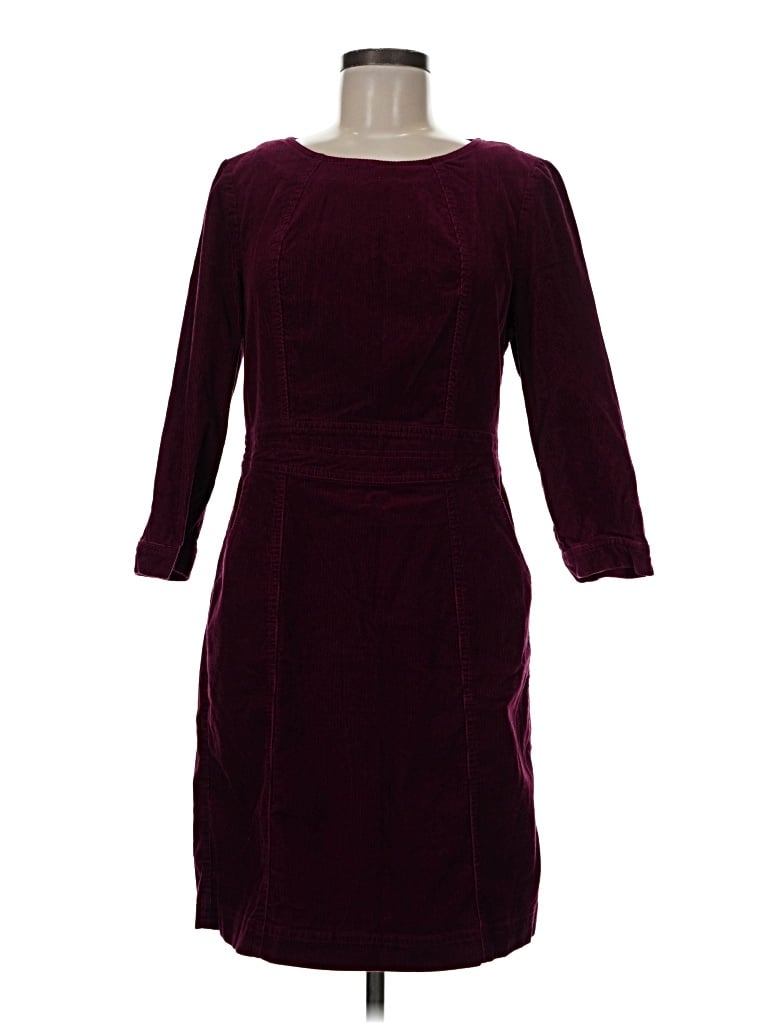 Pre-owned Boden Cocktail Dress In Burgundy