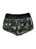 Athleta 100% Polyester Camo Green Athletic Shorts Size L - photo 1