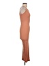 Enza Costa Solid Tan Casual Dress Size XS (0) - photo 4