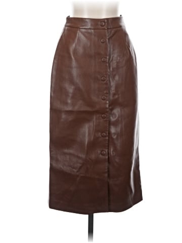 Wilfred Faux Leather Skirt (view 1)
