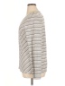 T by Talbots Chevron-herringbone Ivory Long Sleeve Henley Size XL - photo 5