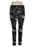 Old Navy Floral Black Leggings Size XL - photo 2