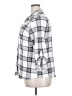 Cure Plaid Gray 3/4 Sleeve Blouse Size 2X - photo 5
