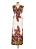 Unbranded Paisley Ivory Cocktail Dress Size XL - photo 2