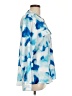 Calvin Klein 100% Polyester Blue Long Sleeve Blouse Size L - photo 4