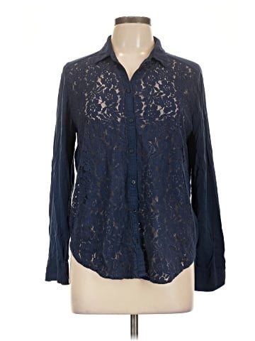Hollister Long Sleeve Blouse (view 1)