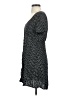 Auguste 100% Rayon Polka Dots Black Casual Dress Size 4 - photo 5