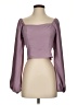 Altar'd State 100% Polyester Purple Long Sleeve Blouse Size S - photo 1