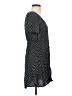 Auguste 100% Rayon Polka Dots Black Casual Dress Size 4 - photo 4