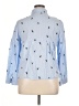 Unbranded 100% Cotton Stars Blue Long Sleeve Button-Down Shirt Size XL - photo 2