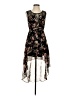Forever 21 100% Polyester Floral Black Cocktail Dress Size S - photo 1