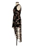 Forever 21 100% Polyester Floral Black Cocktail Dress Size S - photo 5