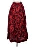 Pendleton 100% Rayon Floral Red Casual Skirt Size 4 - photo 2