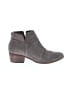 Susina 100% Leather Gray Tan Ankle Boots Size 8 - photo 1