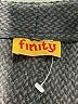 Finity 100% Wool Chevron-herringbone Black Wool Skirt Size 4 - photo 4