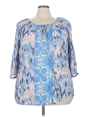 Fred David 3/4 Sleeve Blouse (view 1)