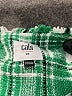 CAbi 100% Cotton Plaid Green Jacket Size M - photo 6