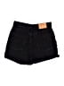 Zara Black Denim Shorts Size 6 - photo 2