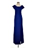 Xscape Blue Cocktail Dress Size 4 - photo 1