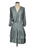 Current Air Gray Casual Dress Size S - photo 1