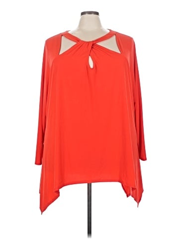 Denim 24/7 3/4 Sleeve Blouse (view 1)