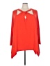 Denim 24/7 Red 3/4 Sleeve Blouse Size 3X - photo 1