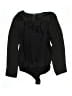 Express 100% Polyester Black Long Sleeve Blouse Size M - photo 1