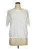 Sofia Jeans by Sofia Vergara White Short Sleeve T-Shirt Size 16 - 18 - photo 1
