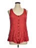 Torrid Red Sleeveless Blouse Size 1X Plus (1) - photo 1
