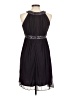 Xscape 100% Polyester Solid Black Cocktail Dress Size 6 - photo 2