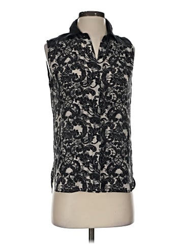 Miss Wu Sleeveless Silk Top (view 1)