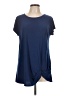 Azules Blue Short Sleeve Top Size L - photo 1