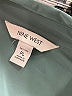 Nine West 100% Polyester Teal Long Sleeve Blouse Size L (petite) - photo 7