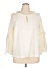 Lane Bryant Ivory 3/4 Sleeve Blouse Size 14 - 16 Plus - photo 1